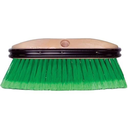 Weiler 73146 9-1/2" Truck Wash Brush, Flagged Green Polystyrene Fill