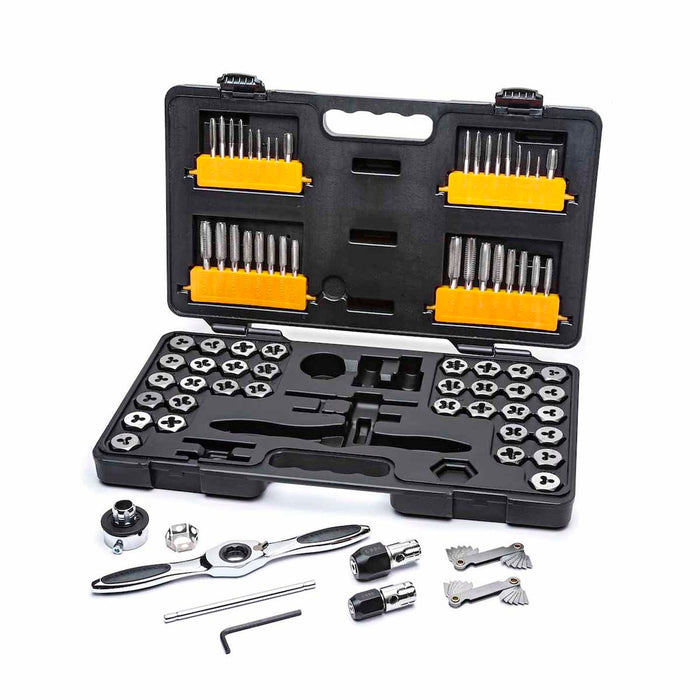 GearWrench 3887 77 Pc. SAE/Metric Ratcheting Tap and Die Set