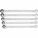 GearWrench 85987 5 Pc. 72-Tooth 12 Point XL GearBox Double Box Ratcheting Metric Wrench Add-On Set