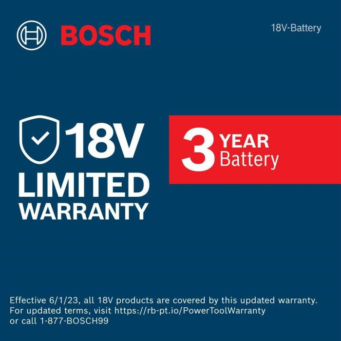 Bosch BAT612-2PK 18V Lithium-Ion 2 Ah Standard Power Batteries, 2-Pack - 4