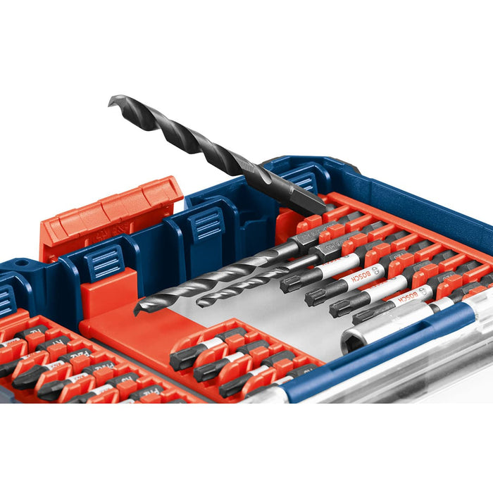 Bosch CCSSQV208 8-Pc Impact Tough Square 2" Power Bits with Clip - 4