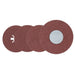 Bosch FBX45120 4-1/2" 120 Grit Fine X-LOCK Abrasive Fiber Discs for Metal Finishing (25 Pack) - 2