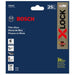 Bosch FBX4560 4-1/2" 60 Grit X-LOCK Medium Abrasive Fiber Discs for Metal Finishing (25 Pack) - 3