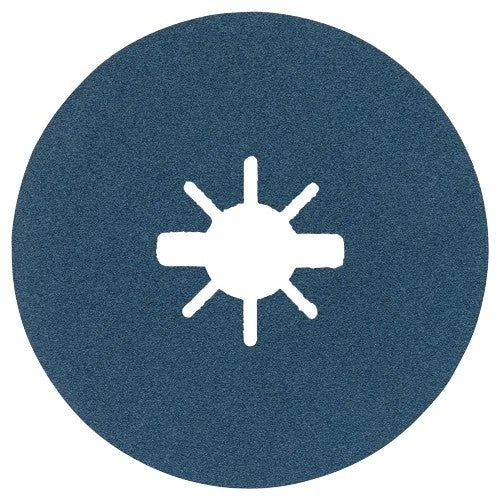 Bosch FBX524 5" 24 Grit X-LOCK Zirconia Abrasive Fiber Discs for Metal Finishing (25 Pack) - 2