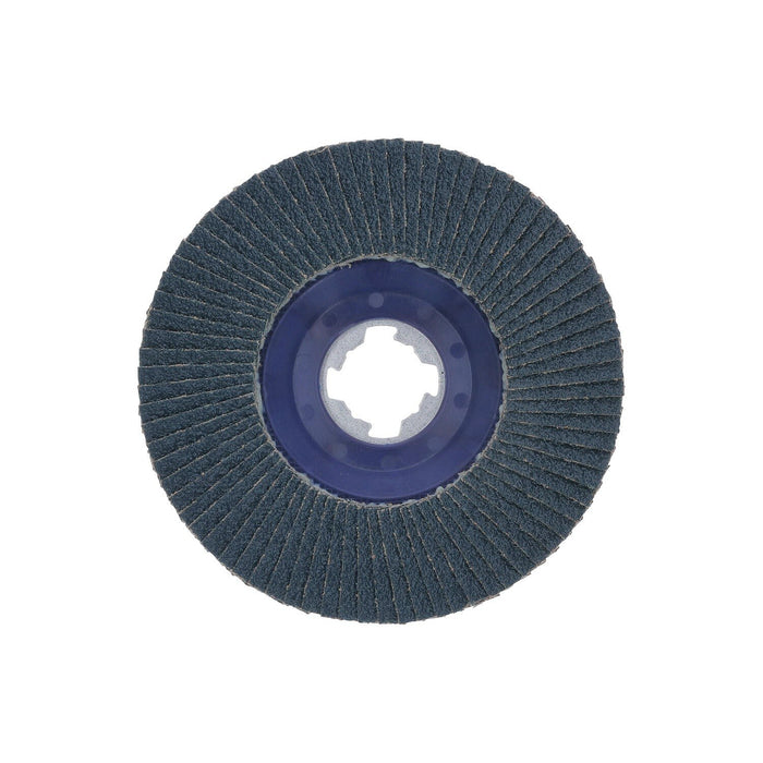 Bosch FDX2750040 5" X-LOCK Type 27 40 Grit Zirconia Flap Disc for Metal Grinding - 4