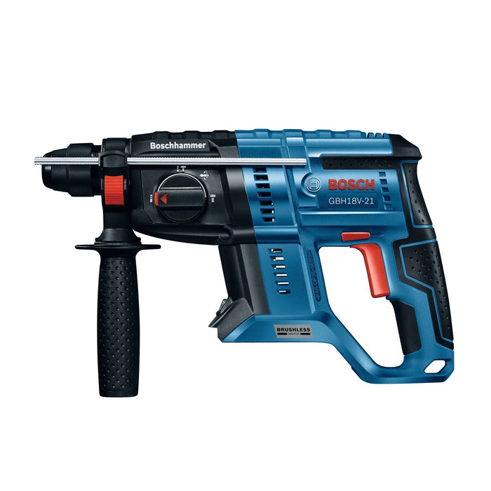 Bosch GBH18V-21N 18V Brushless SDS-plus Bulldog 3/4" Rotary Hammer Bare Tool - 3