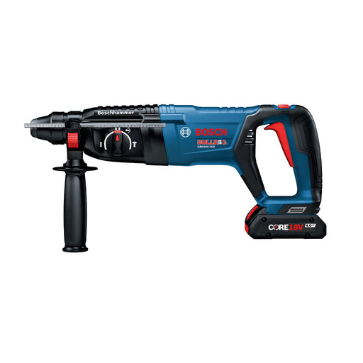 Bosch GBH18V-26DK15 18V SDS-plus Bulldog 1" Rotary Hammer Kit w/Battery - 2