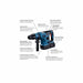 Bosch GBH18V-36CK24 PROFACTOR 18V Hitman SDS-max 1-9/16 inch rotary - 5