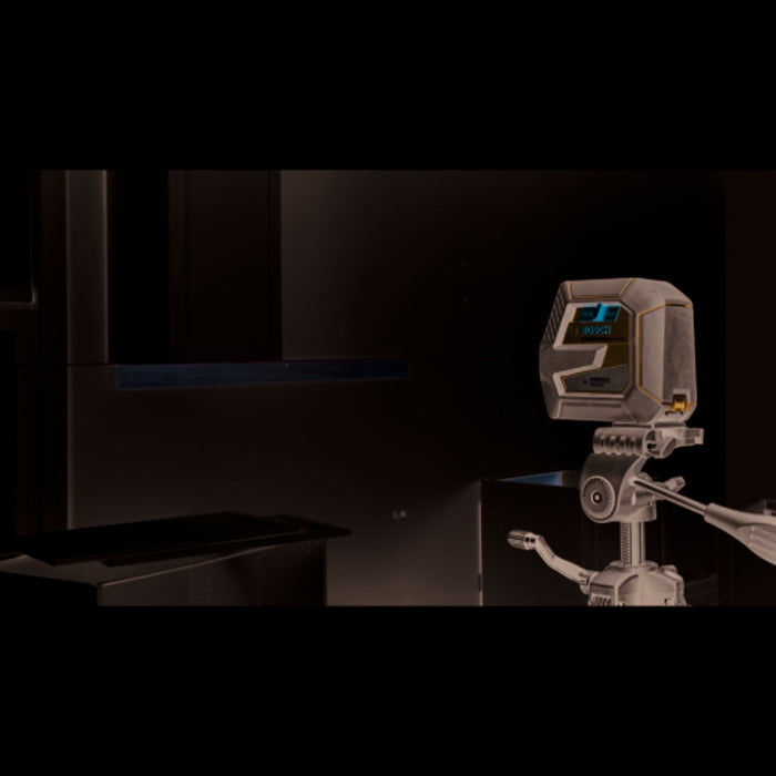 Bosch GCL100-40G Green-Beam Self-Leveling Cross-Line Laser with Plumb Points - 11