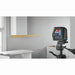 Bosch GCL100-40G Green-Beam Self-Leveling Cross-Line Laser with Plumb Points - 11