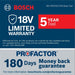 Bosch GCM18V-07SN PROFACTOR 18V 7-1/4 In. Single-Bevel Slide Miter Saw (Bare Tool) - 11