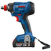 Bosch GDX18V-1600B12 18 V 1/4" and 1/2" Two-In-One Bit/Socket Impact Driver Kit - 8