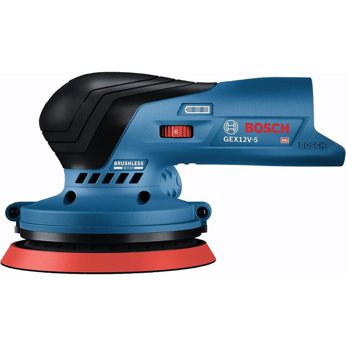 Bosch GEX12V-5N 12V Max Brushless 5 In. Random Orbit Sander (Bare Tool) - 2