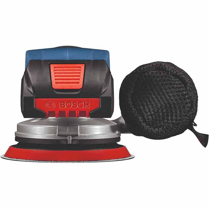 Bosch GEX18V-5B15 18V Brushless 5 In. Random Orbit Sander Kit with (1) CORE18V 4.0 Ah Compact Battery - 6