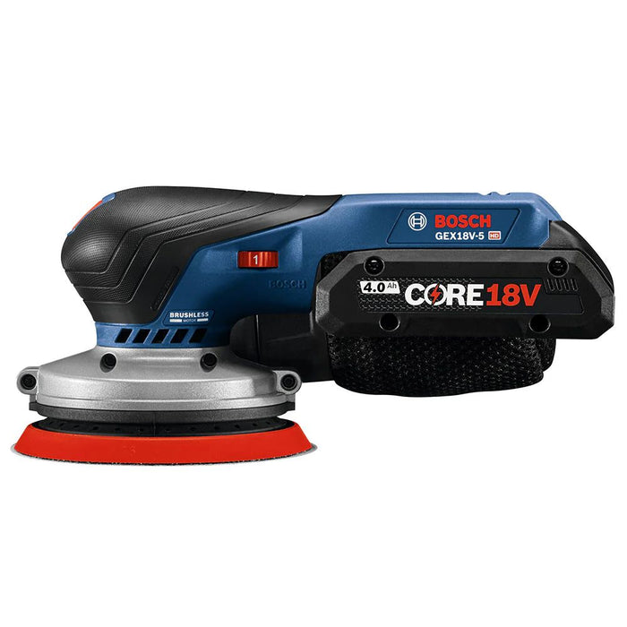 Bosch GEX18V-5N 18V Brushless 5 In. Random Orbit Sander (Bare Tool) - 4