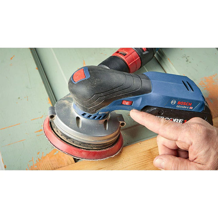 Bosch GEX18V-5N 18V Brushless 5 In. Random Orbit Sander (Bare Tool) - 10