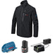 Bosch GHJ12V-20MN12 12V Max Heated Jacket Kit with Portable Power Adapter - Size Medium