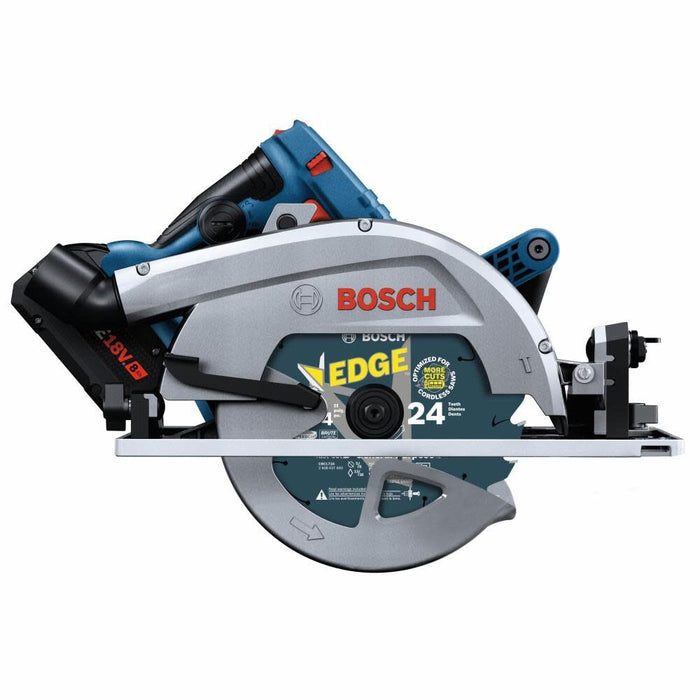 Bosch GKS18V-25GCB14 PROFACTOR 18V Connected-Ready 7-1/4 In. Circular Saw Kit with Track Compatibility and (1) CORE18V 8 Ah High Power Battery - 7