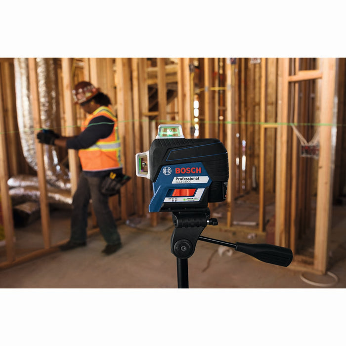 Bosch GLL3-330CG 360° Connected All-In-One Leveling & Alignment-Line Laser - 9