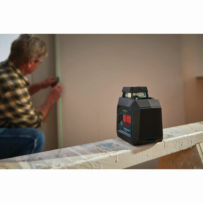 Bosch GLL50-40G Green-Beam Self-Leveling 360° Cross-Line Laser - 8