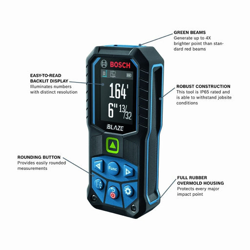 Bosch GLM165-25G Blaze 165ft LDM G - 2