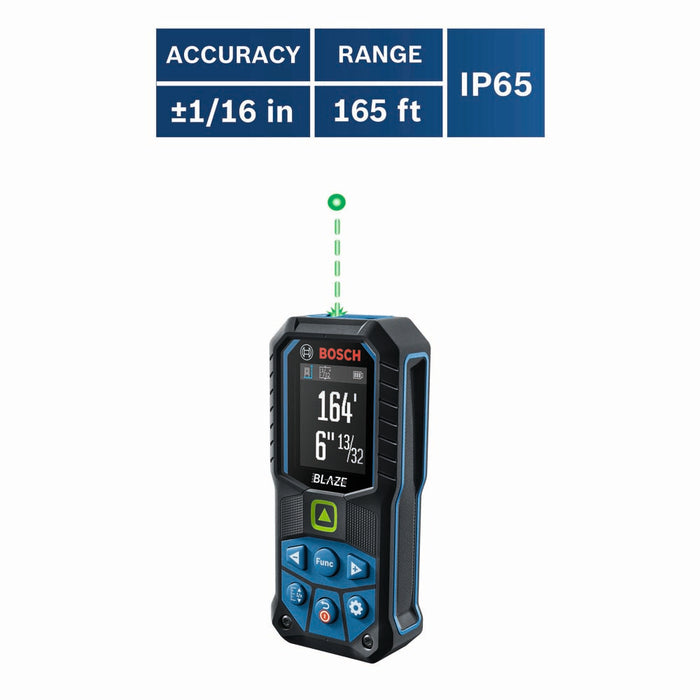 Bosch GLM165-25G Blaze 165ft LDM G - 13