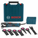 Bosch GOP55-36C1 StarlockMax Corded Oscillating Multi Tool Kit with Carrying Case (8 Pack)