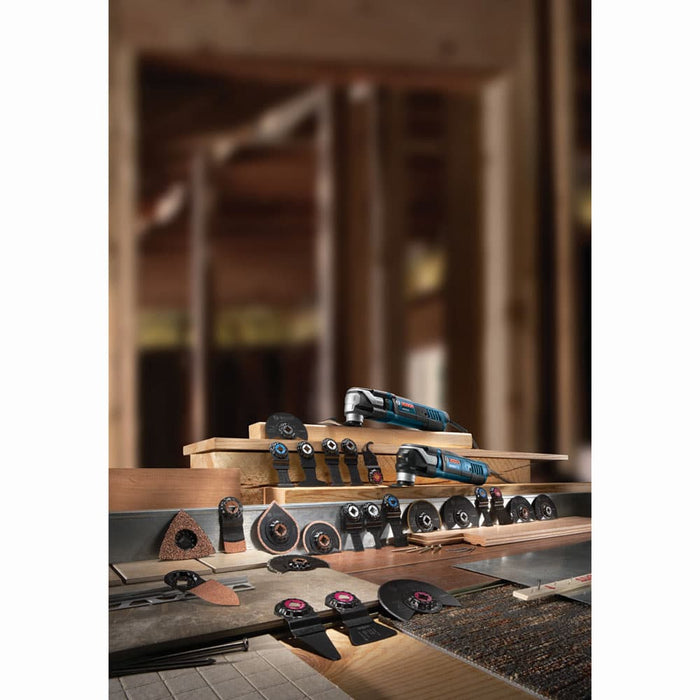 Bosch GOP55-36C1 StarlockMax Corded Oscillating Multi Tool Kit with Carrying Case (8 Pack) - 10