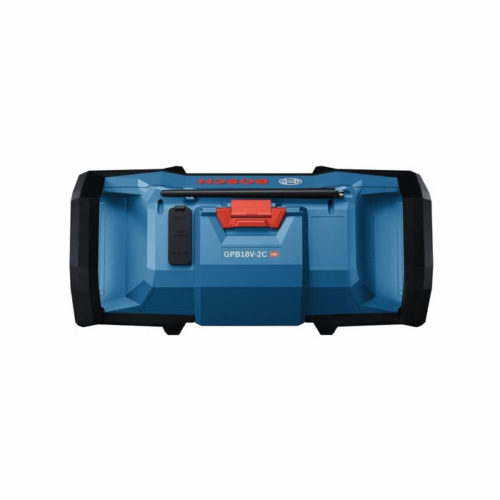 Bosch GPB18V-2CN 18V Compact Jobsite Radio with Bluetooth 5.0 - 3