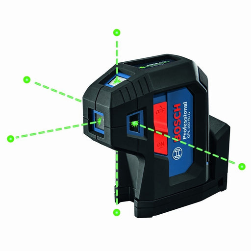 Bosch GPL100-50G 5-Point Laser Level Retail G
