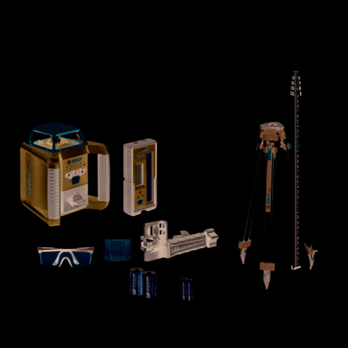 Bosch GRL2000-40HK REVOLVE2000 Self-Leveling Horizontal Rotary Laser Kit