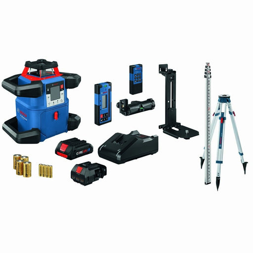 Bosch GRL4000-80CHVK 18V REVOLVE4000 Connected Self-Leveling Horizontal/Vertical Rotary Laser Kit