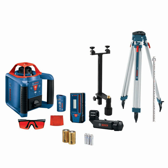 Bosch GRL900-20HVK Self-Leveling Rotary Laser Kit