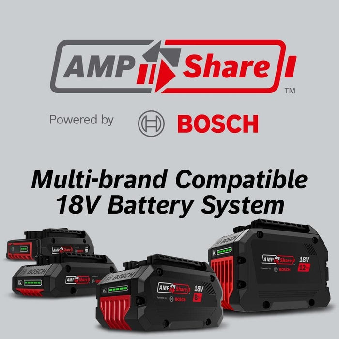 Bosch GSA18V-125K14A 18V Brushless 1-1/4" Stroke Multi-Grip Reciprocating Saw Kit with 8 Ah Battery and Charger - 7