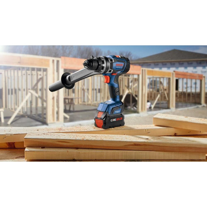 Bosch GSB18V-1330CB14 PROFACTOR 18V Connected-Ready 1/2" Hammer Drill/Driver Kit with (1) CORE18V 8 Ah High Power Battery - 12