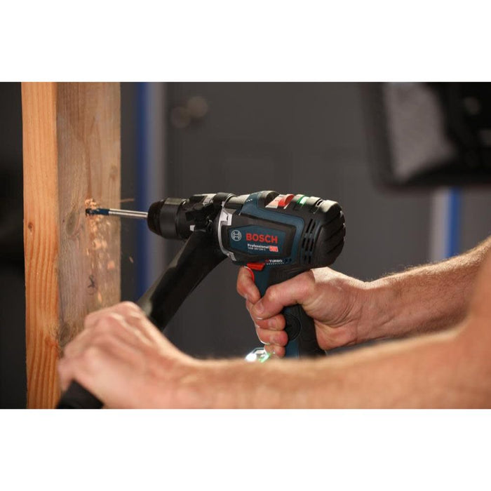 Bosch GSB18V-1330CB14 PROFACTOR 18V Connected-Ready 1/2" Hammer Drill/Driver Kit with (1) CORE18V 8 Ah High Power Battery - 13