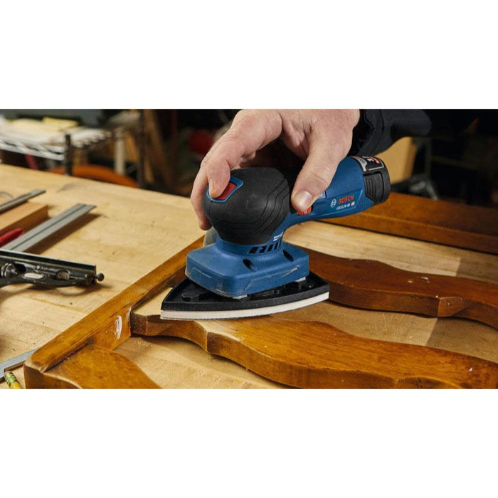 Bosch GSS12V-40N 12V Max Brushless Sheet Orbital Finishing Sander (Bare Tool) - 19