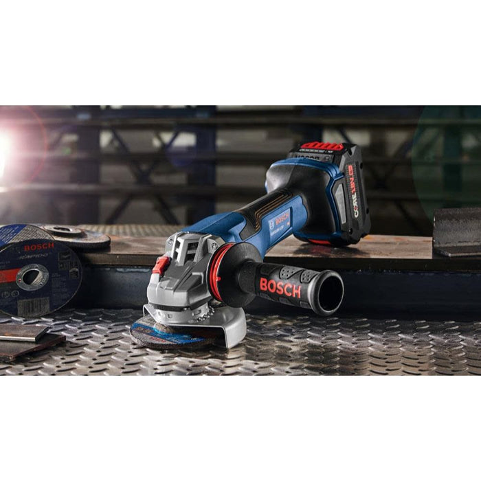 Bosch GWS18V-13PN PROFACTOR 18V 5 – 6 In. Angle Grinder with Paddle Switch (Bare Tool) - 11