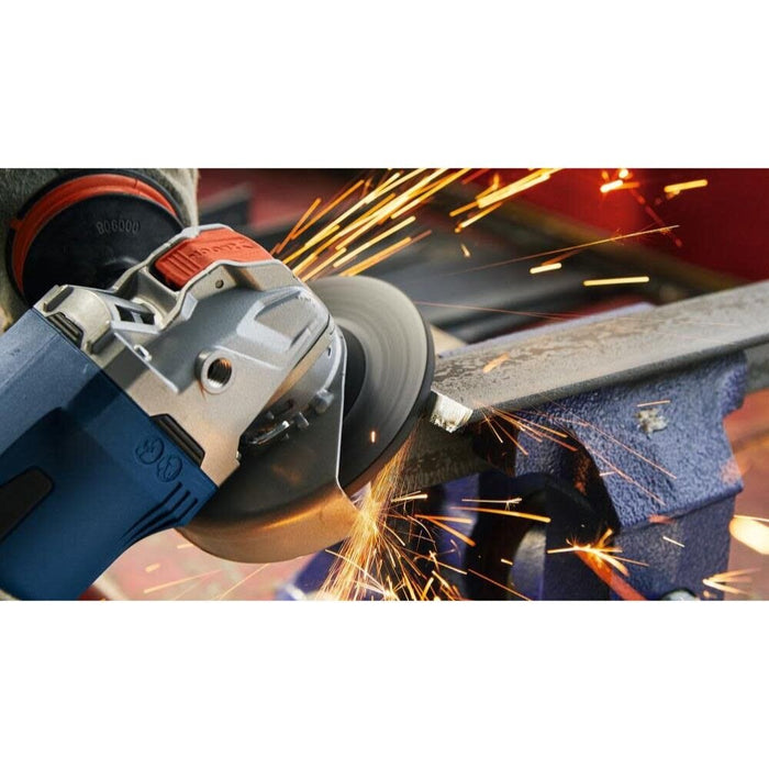 Bosch GWX18V-13PB14 PROFACTOR 18V X-LOCK 5 – 6 In. Angle Grinder with Paddle Switch and (1) CORE18V 8.0 Ah High Power Battery - 9