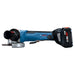 Bosch GWX18V-50PCN 4-1/2"-5" 18V X-Lock Angle Grinder with No Lock-on Paddle Switch, Bare - 3