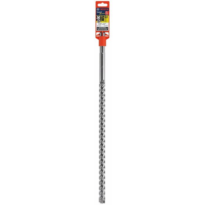 Bosch HC5041 Wild-Bore 7/8" x 16" x 21" SDS-Max Carbide-Tipped 4-Cutter Drill Bit - 3