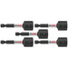 Bosch ITNS122B 5-Pc Impact Tough 2-9/16" x 1/2" Nutsetters