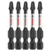 Bosch ITP2R2205 5 pc. Impact Tough 2 In. Phillips/Square #2 Power Bits