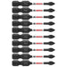 Bosch ITPH12B 10-Pc Impact Tough 2" Phillips #1 Power Bits