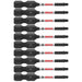 Bosch ITSQ12B 10 pc. Impact Tough 2 In. Square #1 Power Bits (Bulk Pack)