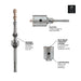 Bosch T3919SC 3-1/2" SDS-plus Thin-wall Core Bit for Masonry Brick and Block - 2