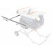 Bosch TS1016 10" Table Saw Out Feed Support Assembly - 3