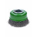 Bosch WBX319 3" Cup Brush, Crimped, Stainless Steel, X-Lock, 5 Pack