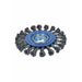 Bosch WBX428 4-1/2" Wire Wheel, Full Cable Knotted, Carbon Steel, X-Lock, 5 Pack - 2