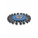 Bosch WBX428 4-1/2" Wire Wheel, Full Cable Knotted, Carbon Steel, X-Lock, 5 Pack - 3